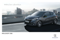 Peugeot 208 - prirucka uzivatela SK 